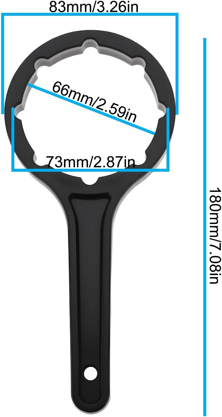 Briny River 2Pcs 73mm Plastic Cap Wrench Openers Suitable for 20-30L Oil Drums and Water Buckets - Image 4
